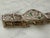 1920s Art Deco Platinum & 14k Gold Estate Emerald & Diamond Bracelet For Sale - Image 4 of 18