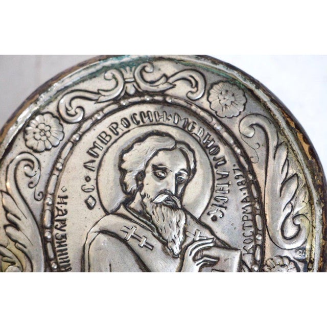 19th Century Silver and Lacquer Box For Sale - Image 5 of 10
