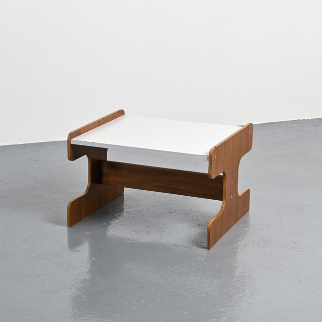 1970s Coffee Table in Plywood and Laminate from Negroni, 1970 For Sale - Image 5 of 16
