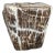 Andrianna Shamaris Ancient Sculptural Petrified Wood Side Table For Sale