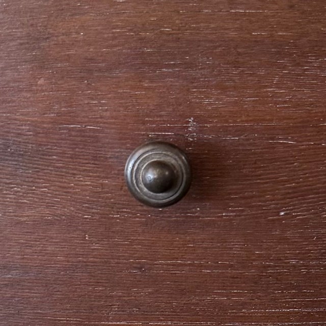 Wood Vintage European Style Reclaimed Pine 3 Drawer Dresser For Sale - Image 7 of 9