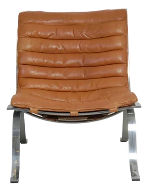 Ariaen Lounge Chair in Cognac Leather by Arne Norell, 1970s