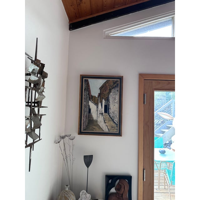 Mediterranean Subject Original Oil on Canvas Painting From Eddy Doorenbos For Sale - Image 4 of 12