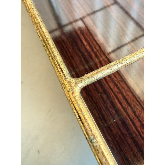 Mid-Century Modern Formica and Brass Side Table by Luisa & Ico Paris for MB Italy, 1960s For Sale - Image 9 of 18