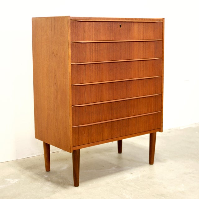 Dimensions: 29 15/16" L x 16 3/8" D x 39 3/8" H Origin: Denmark Designer: Unknown Manufacturer: Unknown Year: 1960s...
