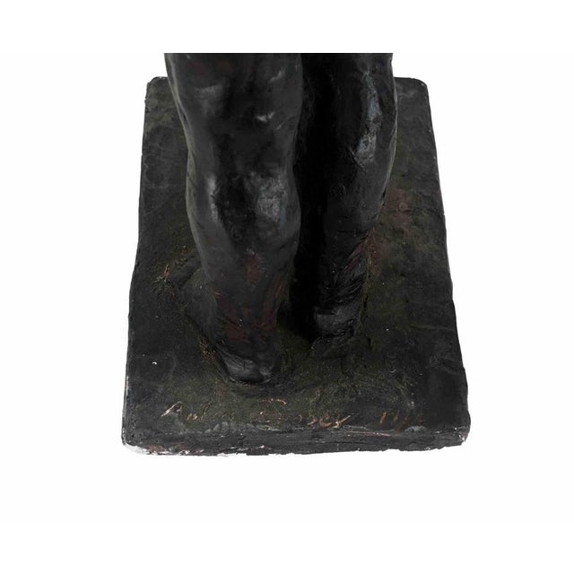 1960s Anton Russev, Nude of Woman, 1960s, Chalk Sculpture For Sale - Image 5 of 7