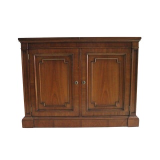 Kindel Italian Provincial Flip Top Bar Server For Sale