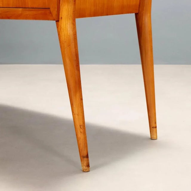 Vintage Chest of Drawers in Cherrywood Veneer, 1950s For Sale - Image 9 of 11