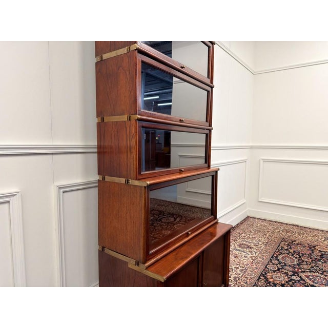 Brown Bookcase in Ash from Globe Wernicke For Sale - Image 8 of 18