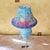 Late 20th Century Coastal Custom-Painted Coastal Ceramic Amphora Table Lamp With Mermaid & Seahorse Shade For Sale - Image 17 of 18
