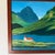 Late 20th Century Vintage Coastal Faroe Islands of Norway Framed Landscape Painting, Signed For Sale In Charleston - Image 6 of 7
