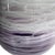 Kenneth Ludwig Chicago Swirled Smoke and Aubergine Torpedo Glass Vase- Tall For Sale - Image 4 of 10