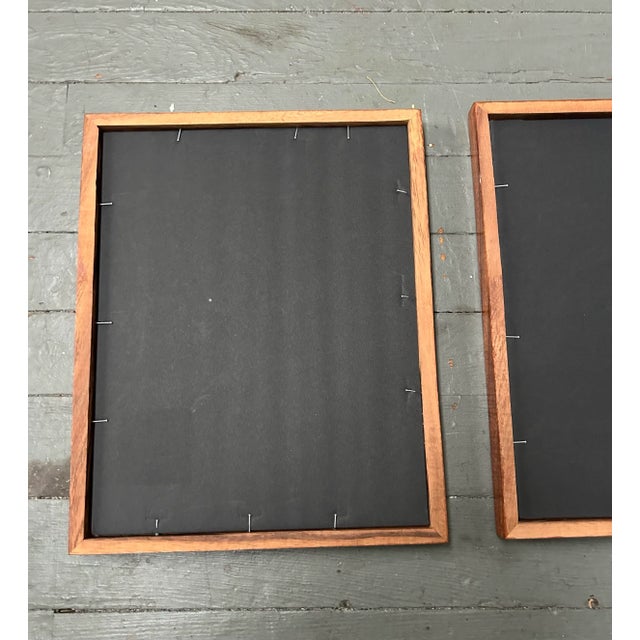 Contemporary Two Original Wayne Cunningham Abstract Marker Drawings on Vintage Envelopes- Set of Two For Sale - Image 4 of 4