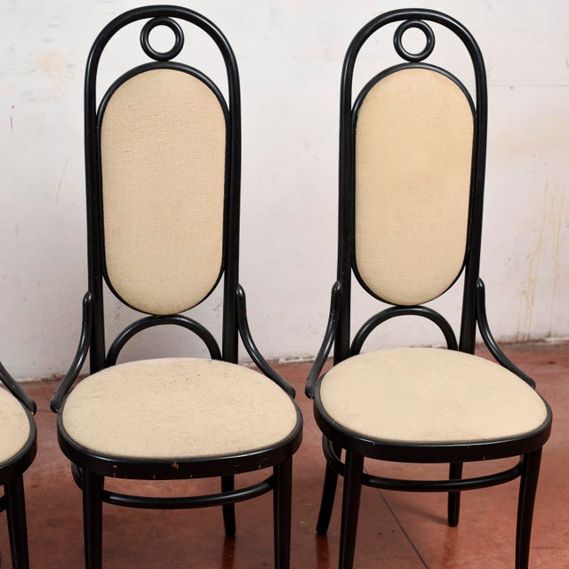 Dining Chairs by Michael Thonet for Thonet, 1986, Set of 4 For Sale - Image 11 of 17