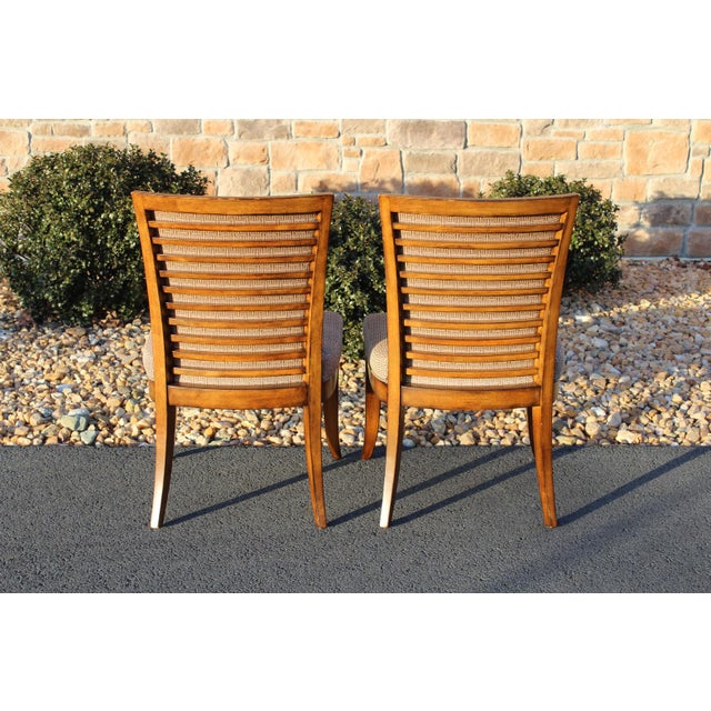 Tommy Bahama Ocean Club Kowloon Dining Room Chairs—Set of 6 For Sale - Image 12 of 18