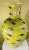 Large Persian Vintage Hand Painted Ceramic Fish Vase For Sale - Image 4 of 13