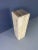 Brown 1970s Mid-Century Variegated Travertine Pedestal For Sale - Image 8 of 9
