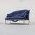 Elegant two-seat sofa designed by Carlo de Carli for Cinova, Italy, 1960s. The design is defined by a refined tubular...
