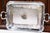 Refined engraving and handsome proportions distinguish this antique French serving tray by Pelloutier & Cie. Crafted in...