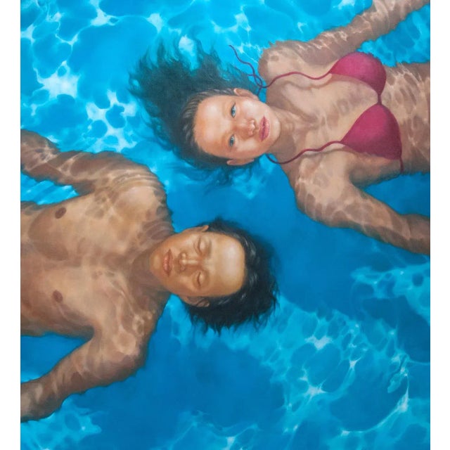 Contemporary Where the Gushing River Flows Into the Warm Sea, 2011 For Sale - Image 3 of 3