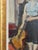 Carlo Striccoli, The Guitarist, 1960s, Oil on Canvas For Sale - Image 10 of 18