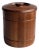 1970s Teak Wood Ice Bucket For Sale