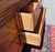 Vintage 1960s Henredon Heritage Brutalist Oak Wood 7-Drawer Dresser For Sale - Image 10 of 12