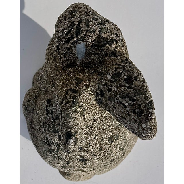 Figurative Reconstituted Stone Rabbit Garden Ornament For Sale - Image 3 of 8