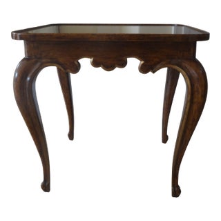 Vintage Minton Spidell Walnut Table For Sale