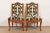 Baker Furniture French Provincial Louis XV Carved Walnut Side Chairs or Dining Chairs, Pair For Sale - Image 16 of 16