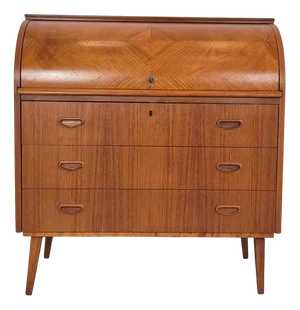 Mid-Century Secretary Desk by Egon Ostergaard for SMI, Sweden, 1960s