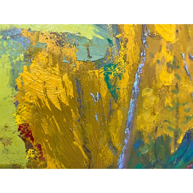 Impressionistic Landscape Original Oil Painting For Sale - Image 11 of 12