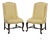 1980s Ethan Allen Queen Anne Style Lounge Chairs - A Pair For Sale