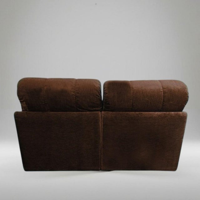 Brown Chairs by Faleschini for Mariani, 1970s, Set of 2 For Sale - Image 8 of 11