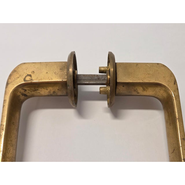 Ilmari Tapiovaara Door Handles by Ilmari Tapiovaara, Finland, 1970s, Set of 2 For Sale - Image 4 of 15