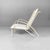 Mid-Century Italian White and Azure Iron Outdoor Lounge Chairs, 1960s, Set of 2 For Sale - Image 6 of 18