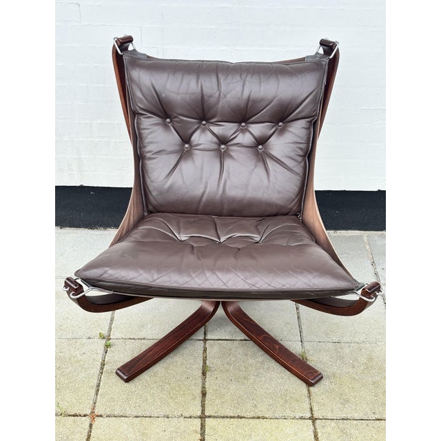 Vintage Falcon Chair by Sigurd Ressell for Vatne Møbler, 1970s For Sale - Image 14 of 14