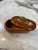 Vintage Mid-Century Carved Wood Trinket Box With Lucite & Brass Handle For Sale In Los Angeles - Image 6 of 7