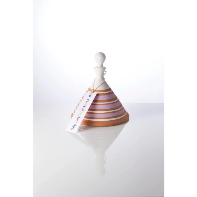 Puglia Ceramic Bells by Gianfranco Conte for Artègo, Set of 5 For Sale - Image 10 of 12