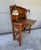 Mission Mission Oak Art & Crafts Drop Leaf Desk Secretary With Pair Stained Glass Lamps For Sale - Image 3 of 14