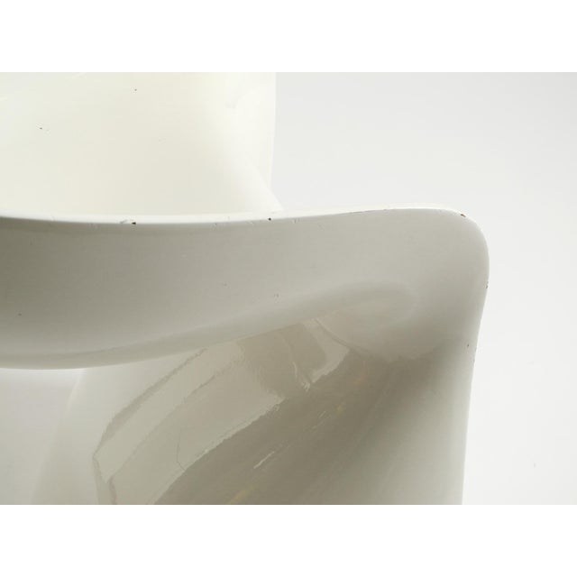 Vintage White Stool by Winfried Staeb, 1970s For Sale - Image 15 of 18