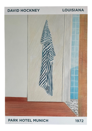 David Hockney, Park Hotel Munich, 1972, Print