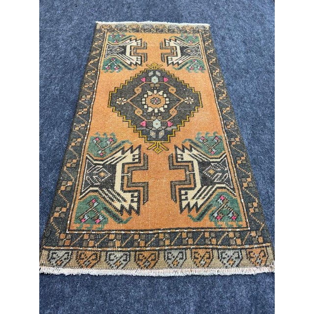 Turkish Yastik Rug 1'8" x 3'4" #24029 Explore a curated collection of hallway runners, wool rugs, and handmade...