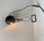 Mid-Century Modern Vintage Danish Adjustable Black Ball Clamp Lamp,1970s For Sale - Image 3 of 10