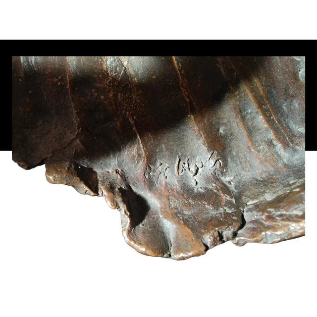 Copper Bronze Sculpture by Goya, 1950 For Sale - Image 8 of 11