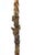 Metal Early 20th Century Victorian Brass Foliate Candelabra Floor Lamp For Sale - Image 7 of 9