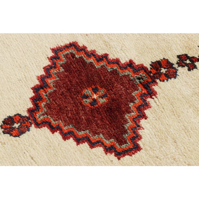 This antique 4x7 Persian Gabbeh rug is the latest grand entry to Rug & Kilim’s curation of iconic tribal pieces. Hand-...