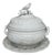 Mottahedah Bird Soup Tureen With Under Plate For Sale