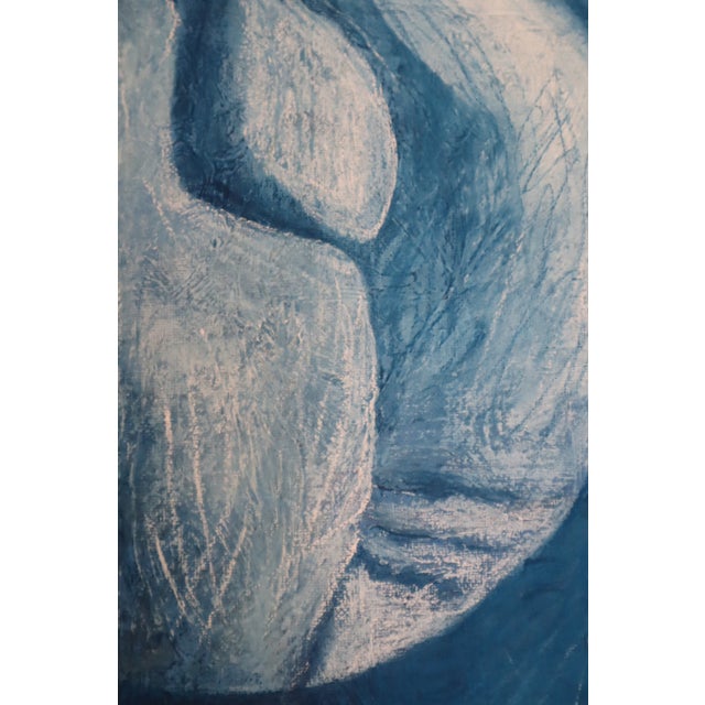 ´Hibernation’- By Zamarys Rivera - Pastels on Canvas For Sale - Image 4 of 6