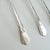 Traditional Set of 5 Demitasse Silverplate Spoon Coffee Tea Design Silver Plate Lady Betty For Sale - Image 3 of 4